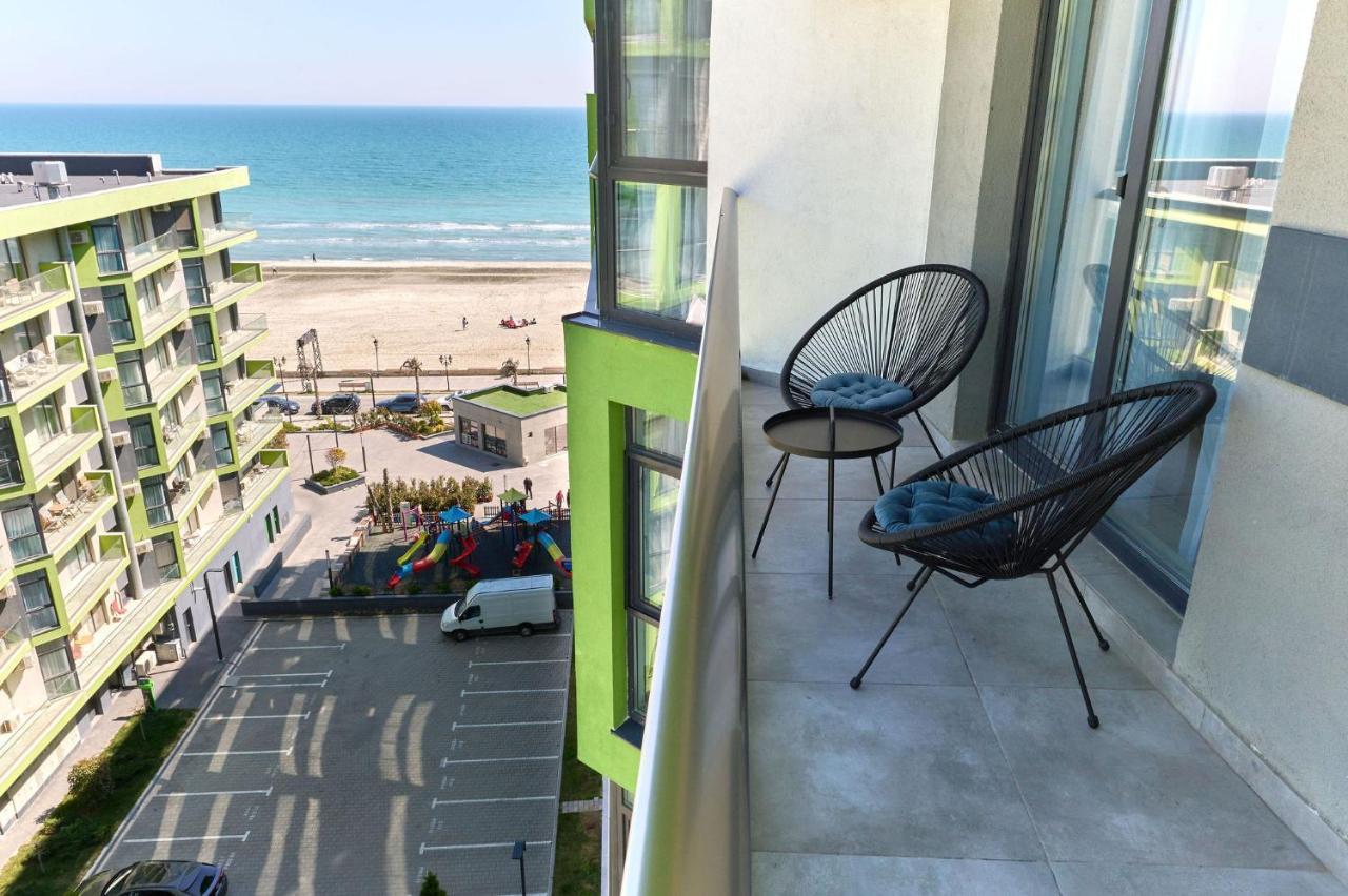 Rainbow Sea View Apartment Spa N Pool Resort - Parking 马马亚 外观 照片