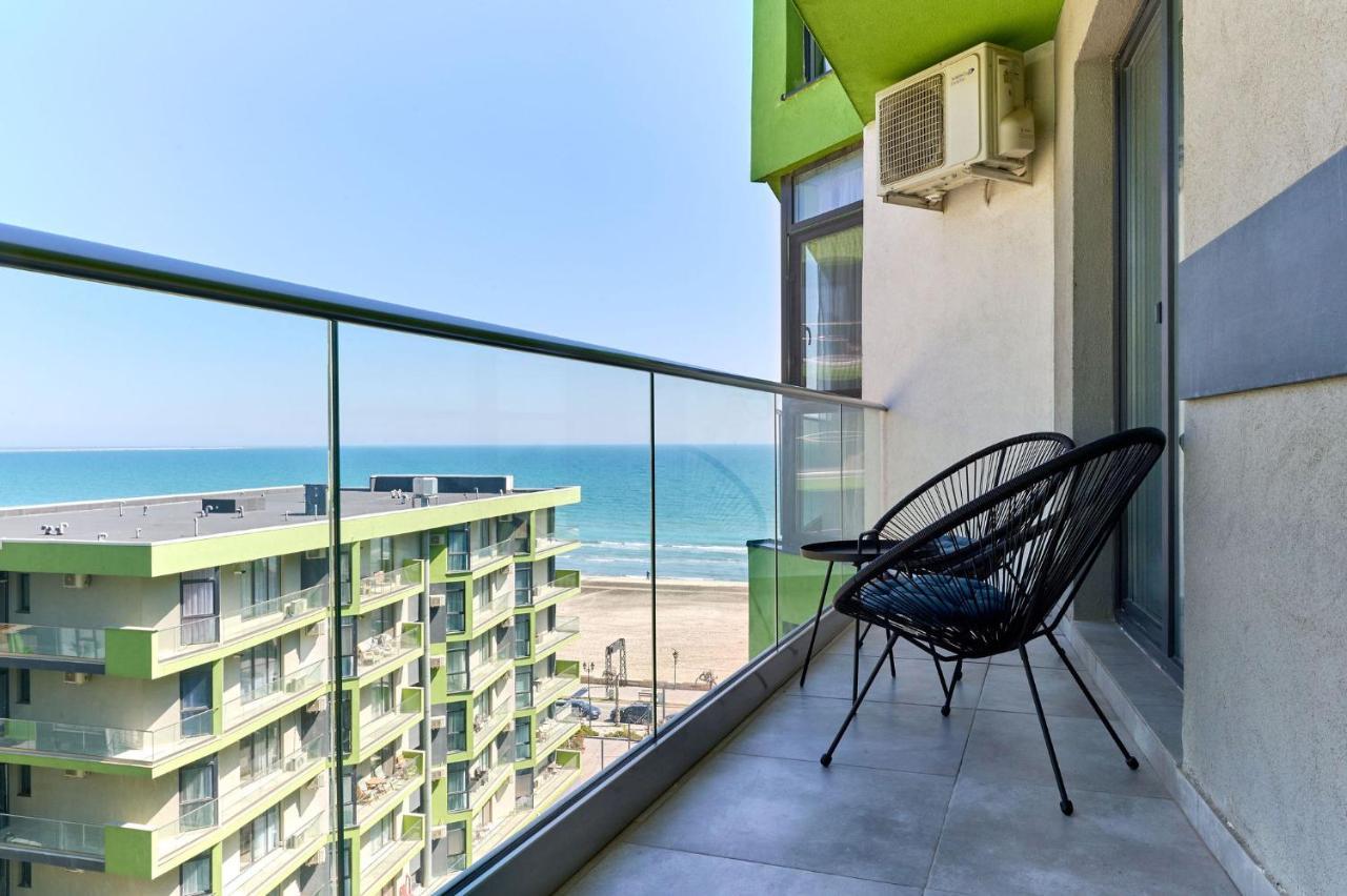 Rainbow Sea View Apartment Spa N Pool Resort - Parking 马马亚 外观 照片