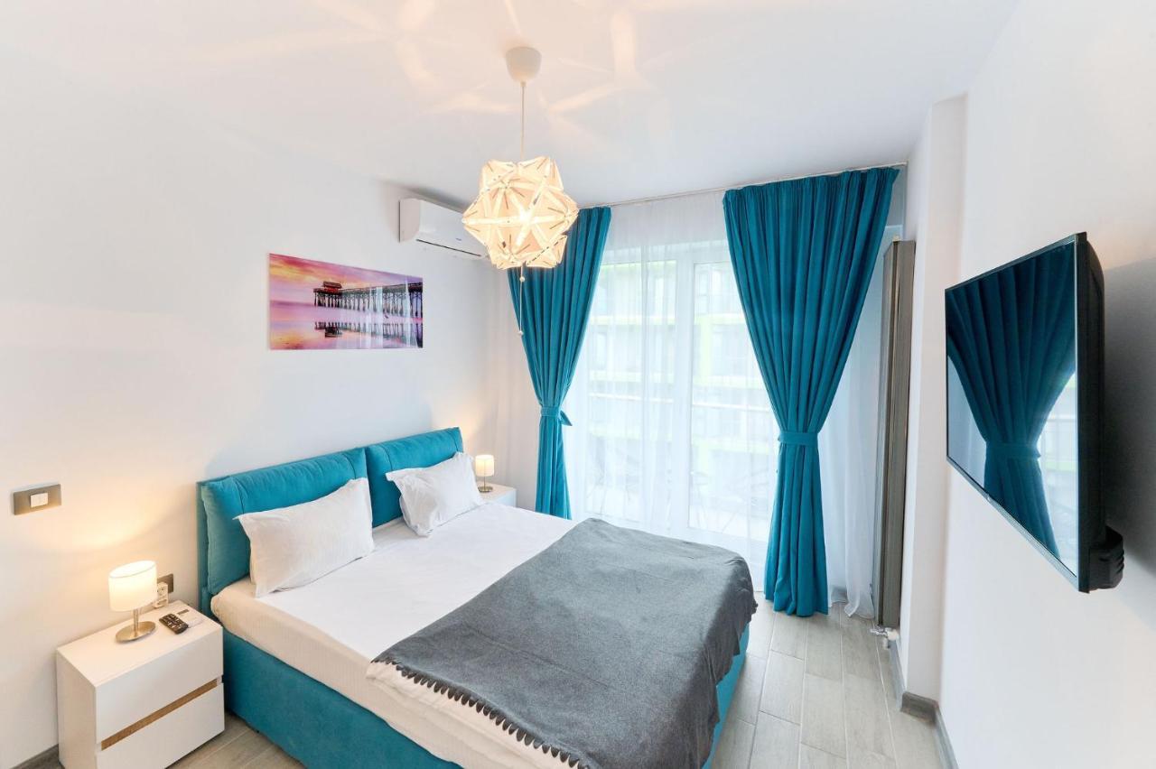 Rainbow Sea View Apartment Spa N Pool Resort - Parking 马马亚 外观 照片