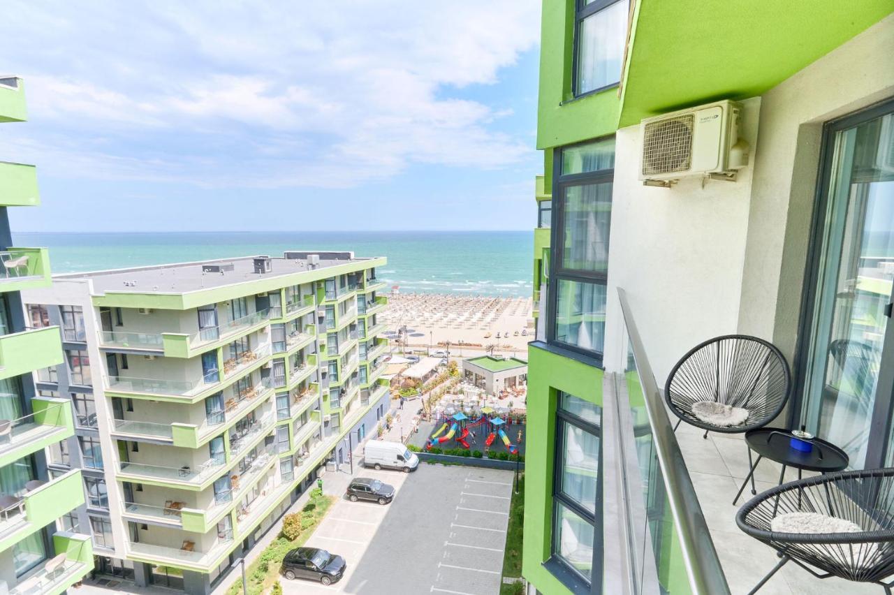 Rainbow Sea View Apartment Spa N Pool Resort - Parking 马马亚 外观 照片