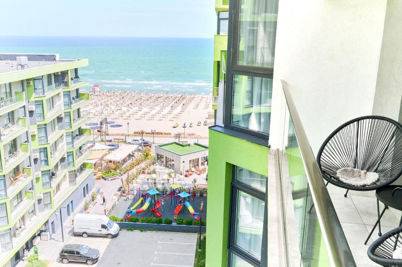 Rainbow Sea View Apartment Spa N Pool Resort - Parking 马马亚 外观 照片