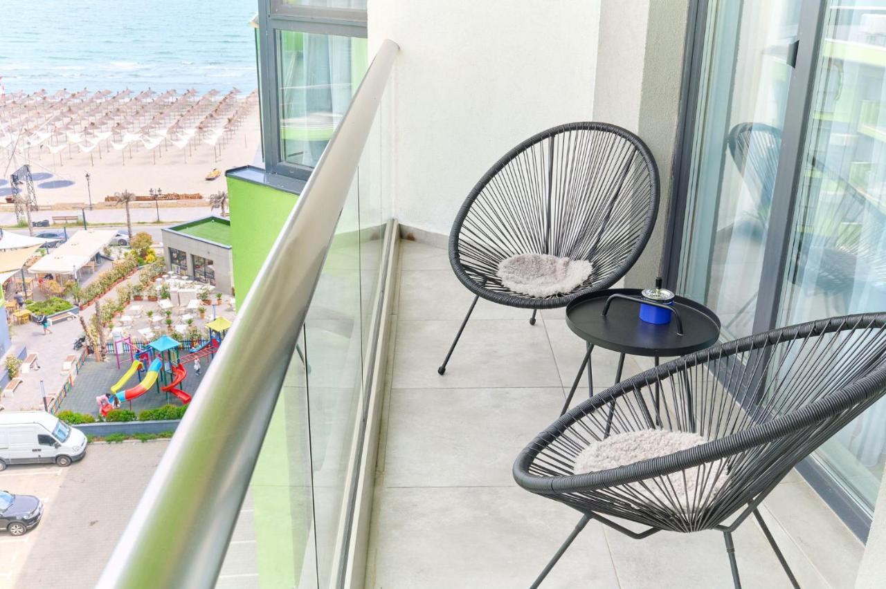 Rainbow Sea View Apartment Spa N Pool Resort - Parking 马马亚 外观 照片